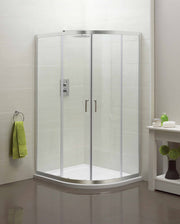 Aqua Offset Quadrant Shower Door 1200 x 800mm